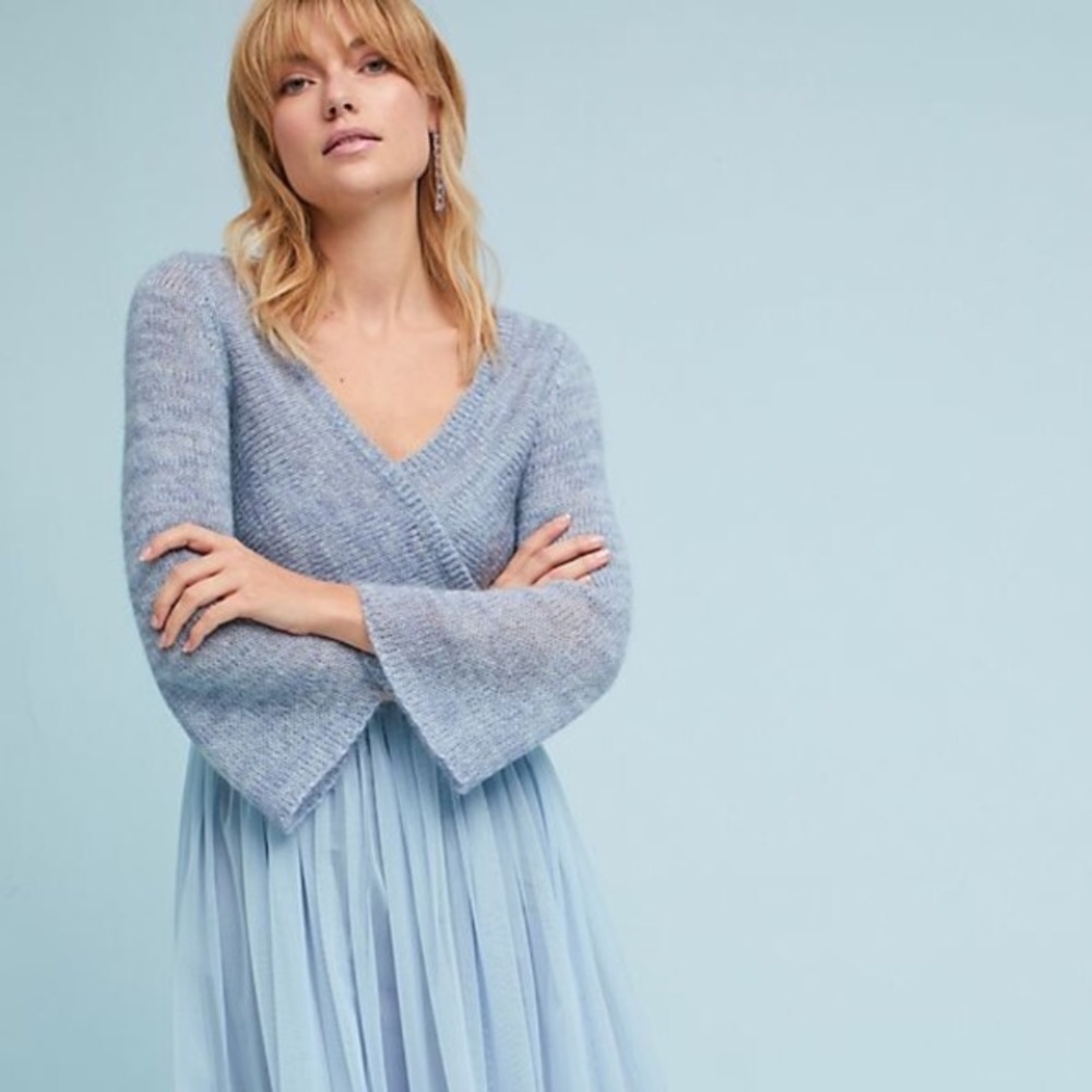 RESERVED Anthropologie Maeve Arabesque Ballet Wool